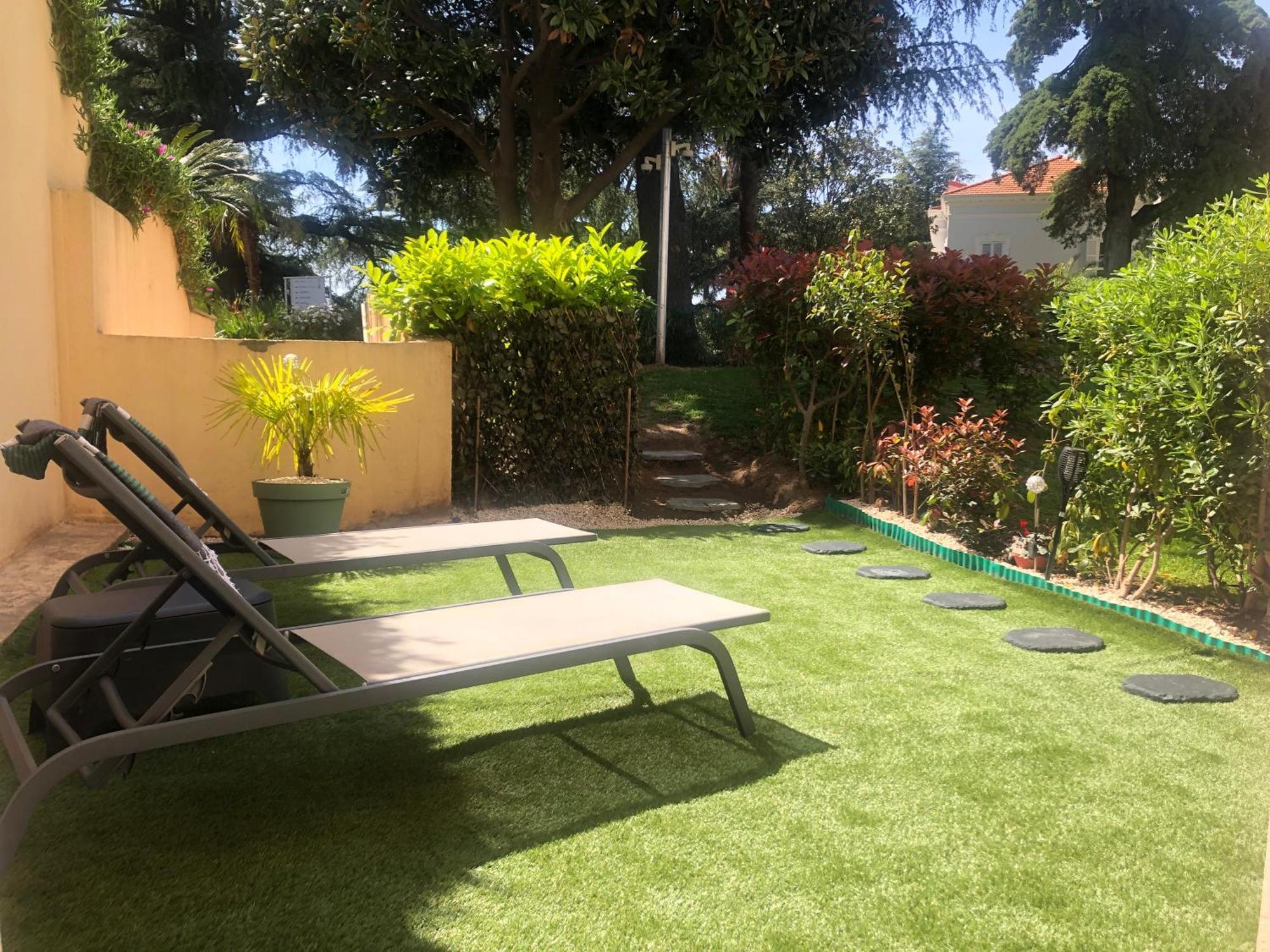 Beautiful Garden Apartment Cote D'Azur Cannes Esterno foto